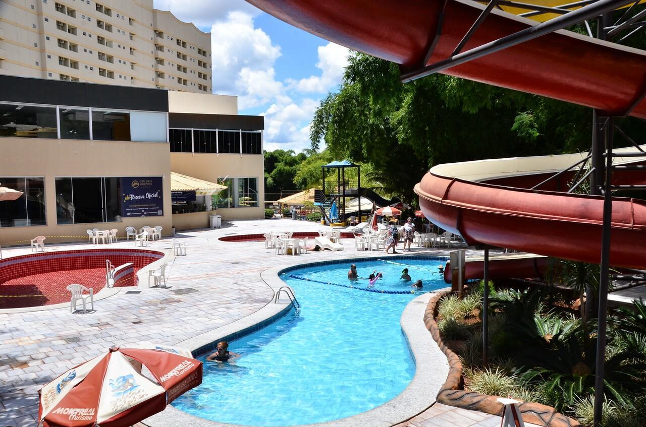 Apartamento Golden Dolphin Grand กัลดัสโนวัส ภายนอก รูปภาพ