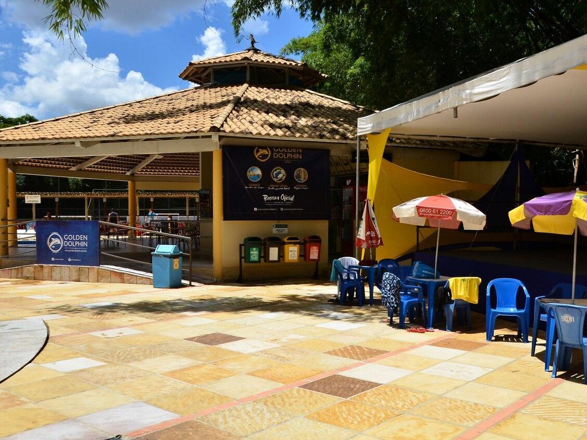 Apartamento Golden Dolphin Grand กัลดัสโนวัส ภายนอก รูปภาพ